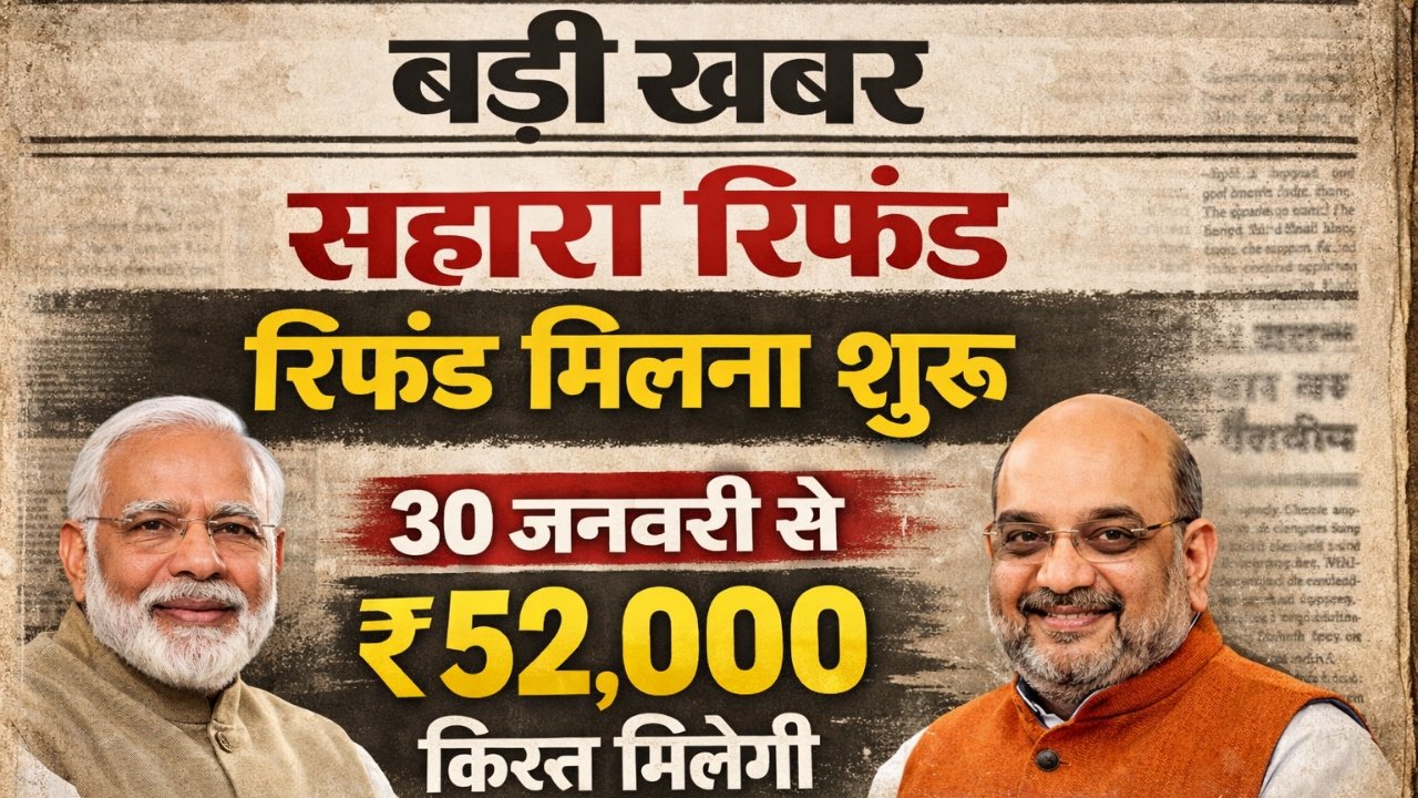 Sahara India Parivar Refund List 2026